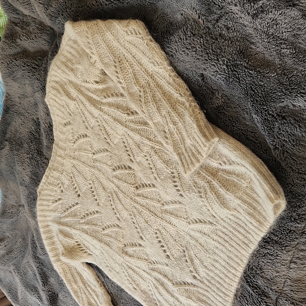 Mohair grey sweater - Des petits hauts